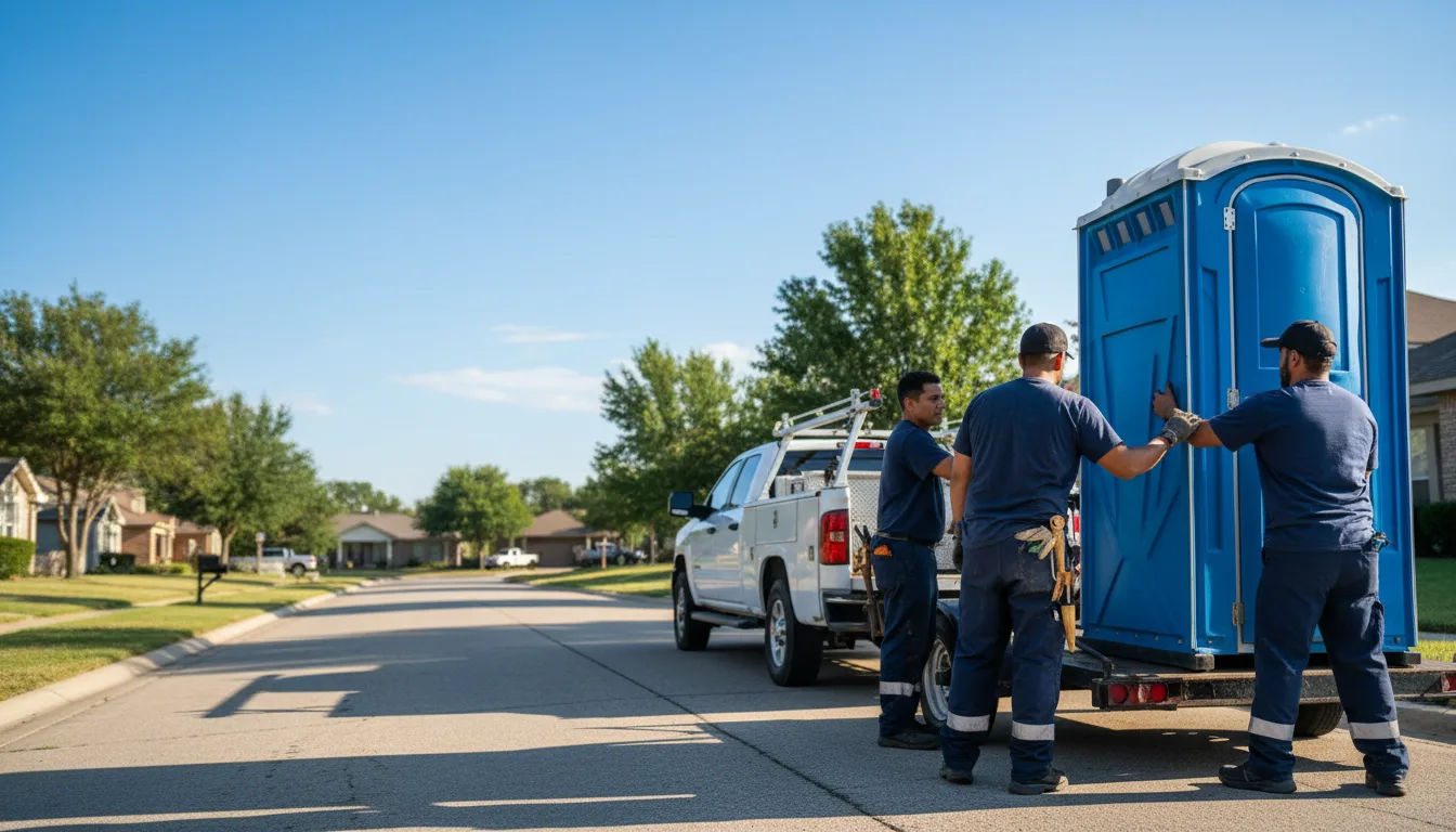 Portable Toilet Rental in Steger, IL near me